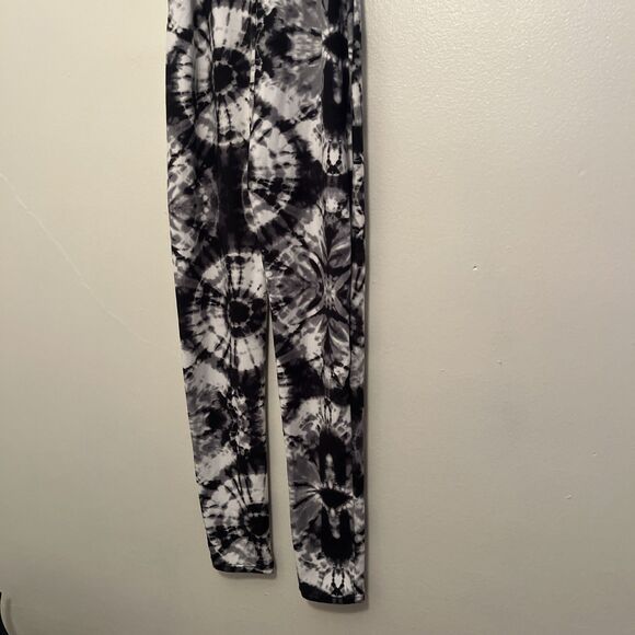 Roma Concept Grayscale Tie Dye Bodysuit Sleeveless Playsuit Boho Festival- Small - Picture 3 of 8